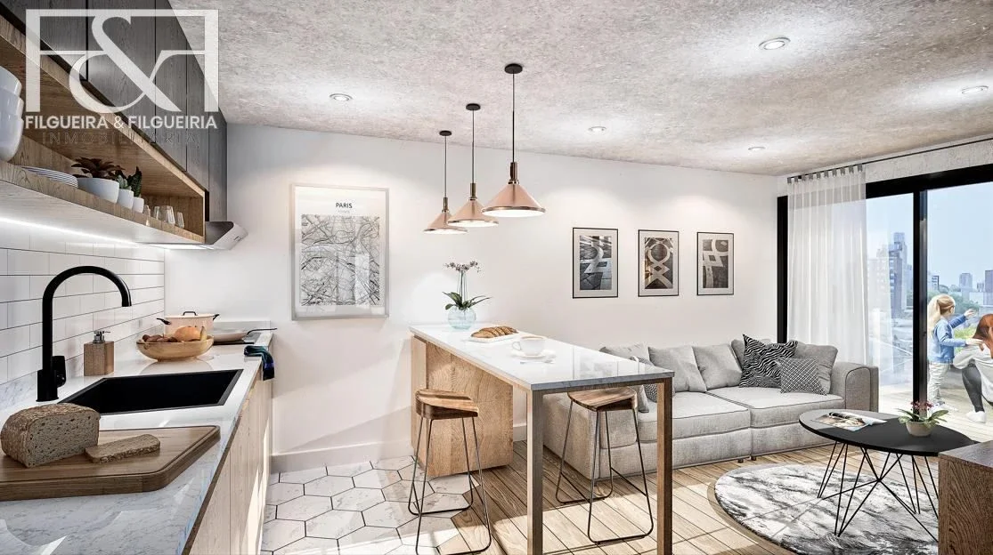 Apartamento en venta en Tres Cruces - Imagen 2