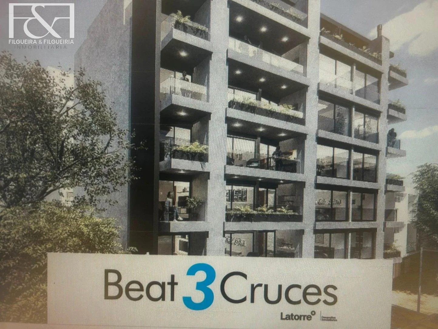 Apartamento en venta en Tres Cruces - Imagen 1