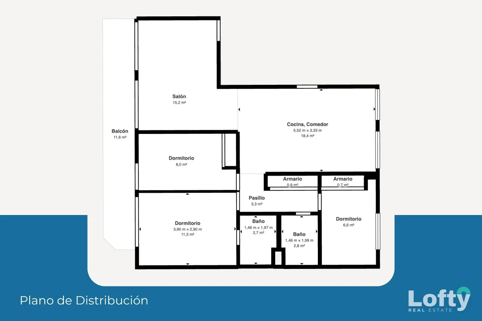 Apartamento en Venta Parque Rodó / Punta Carretas 3 Dormitorios con Garaje - Imagen 3