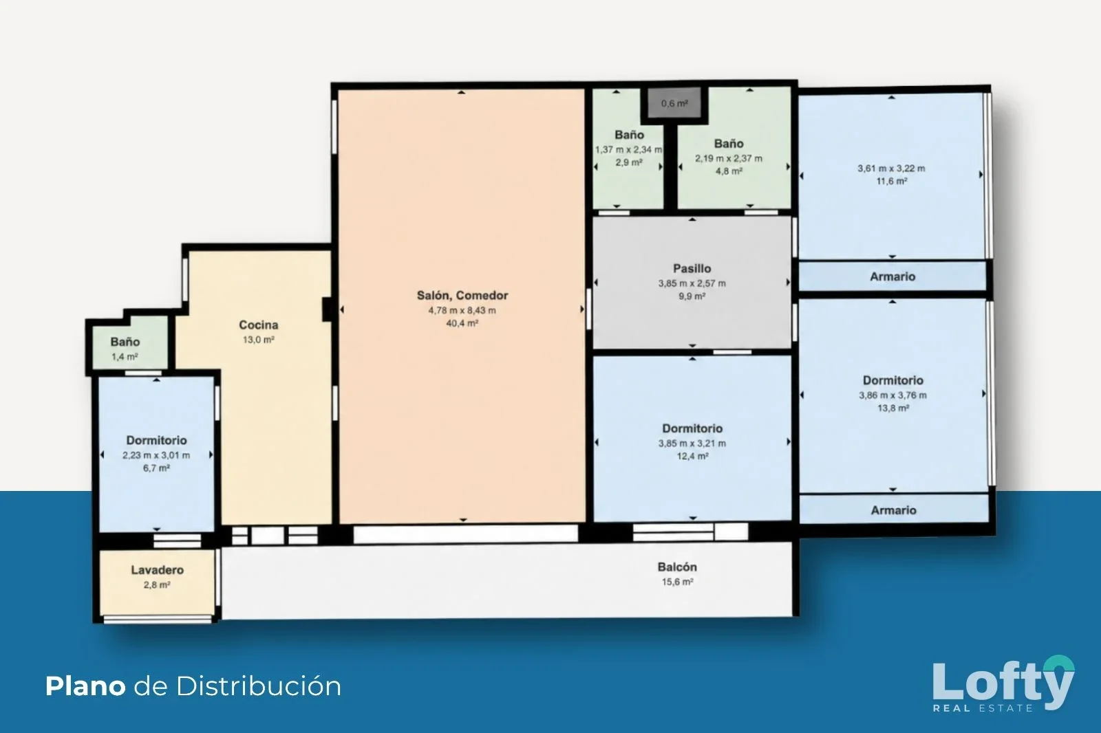 Apartamento en venta en Punta Carretas 3 Dormitorios y Terraza prox. Rambla - Imagen 3