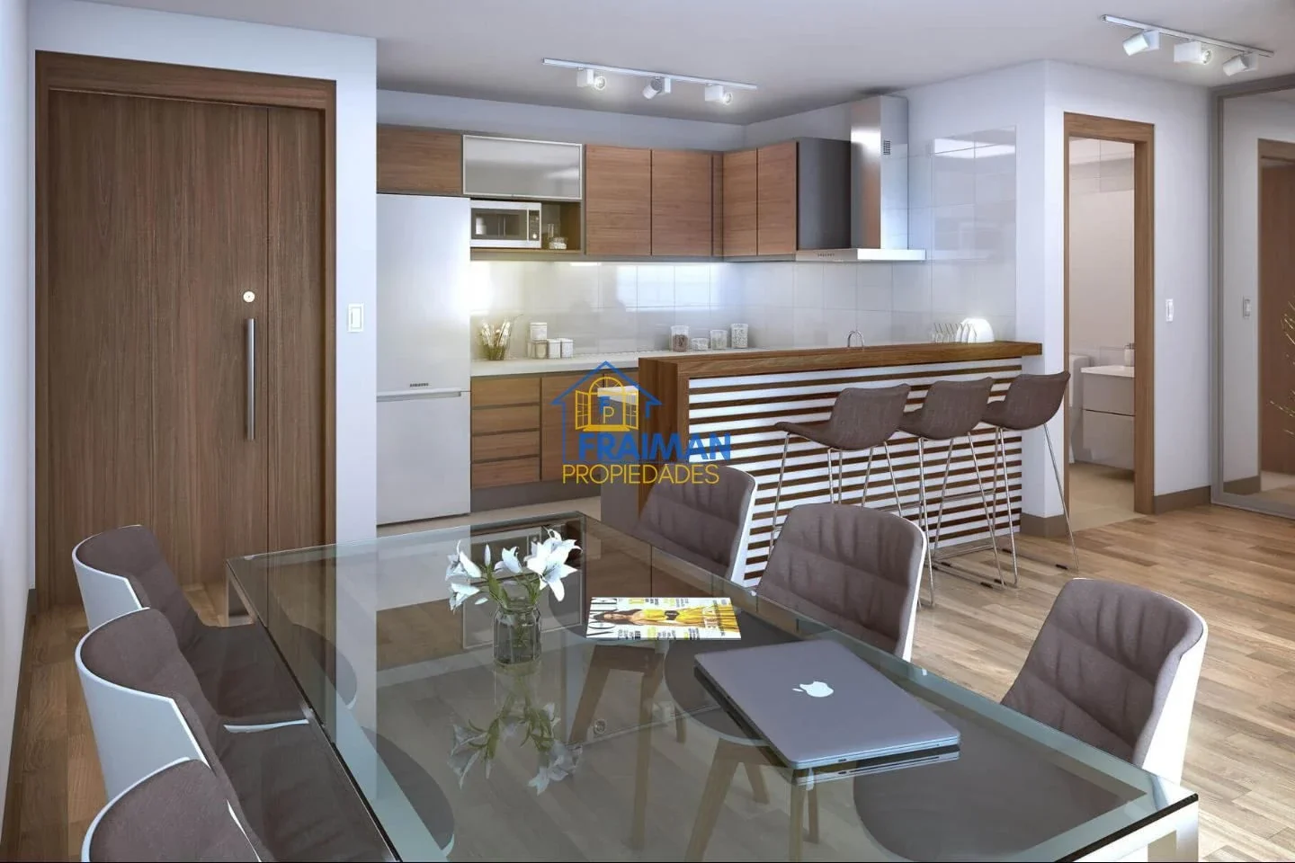 Apartamento 1 Dormitorio en alquiler en Punta Carretas con patio - Imagen 2