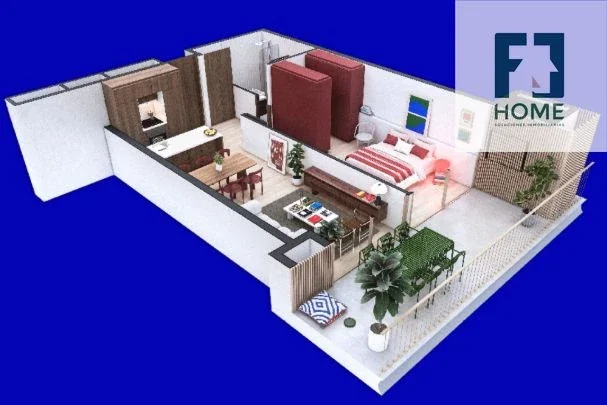 Venta Apartamento 1 dormitorio Rotunda al Lago - Imagen 4