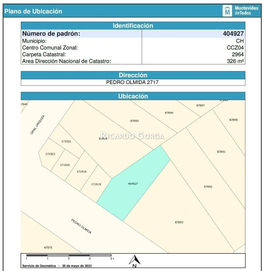 Terreno en venta de 330m2 para desarrollo en La blanqueada - Imagen 5