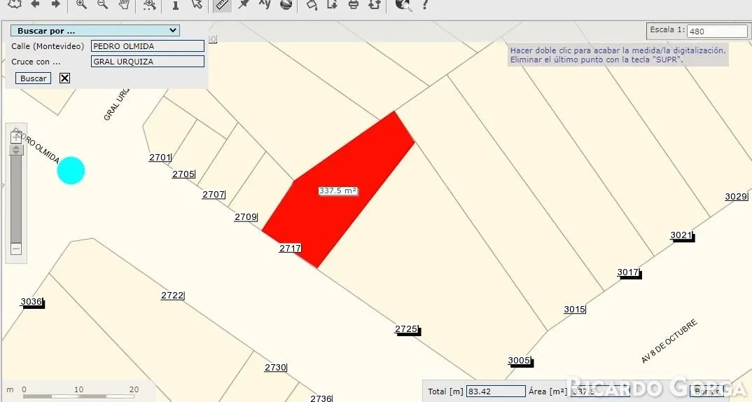 Terreno en venta de 330m2 para desarrollo en La blanqueada - Imagen 5